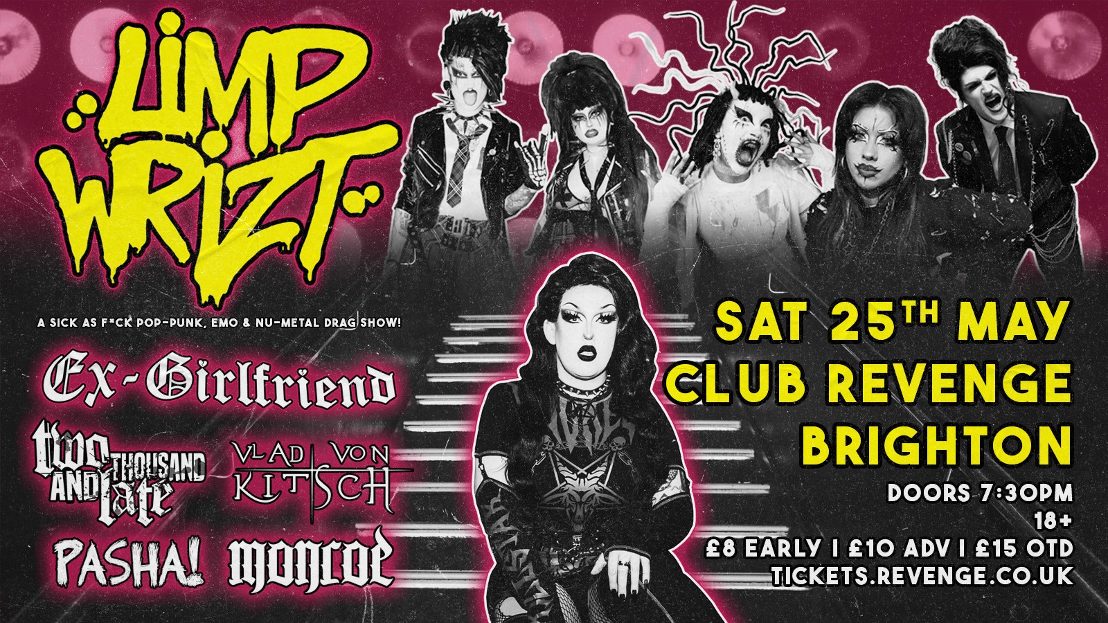 Limp Wrizt – A Sick Pop Punk, Emo & Nu-Metal Drag Show!