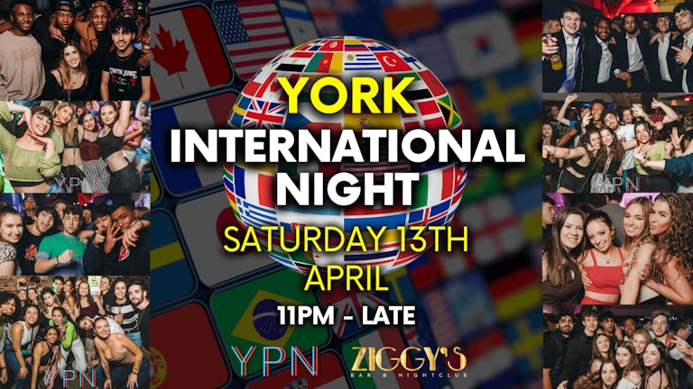 York International Night - Saturday 13th April