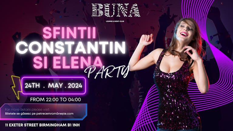 Romanian Night Friday - CONSTANTIN SI ELENA PARTY - Show de zile mari ca-n Balcani!
