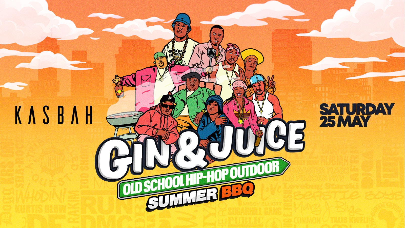 Old School Hip-Hop Outdoor Summer BBQ – Coventry 2024