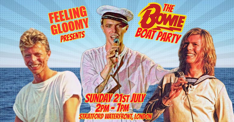 The Bowie Boat Party- last 3 tickets