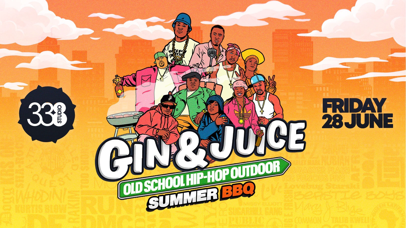 Old School Hip-Hop Outdoor Summer BBQ – London 2024