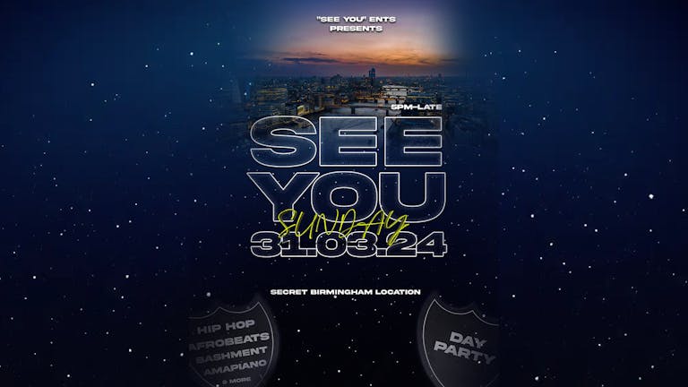 SEE YOU THIS SUN(DAY PARTY) 31.03.24