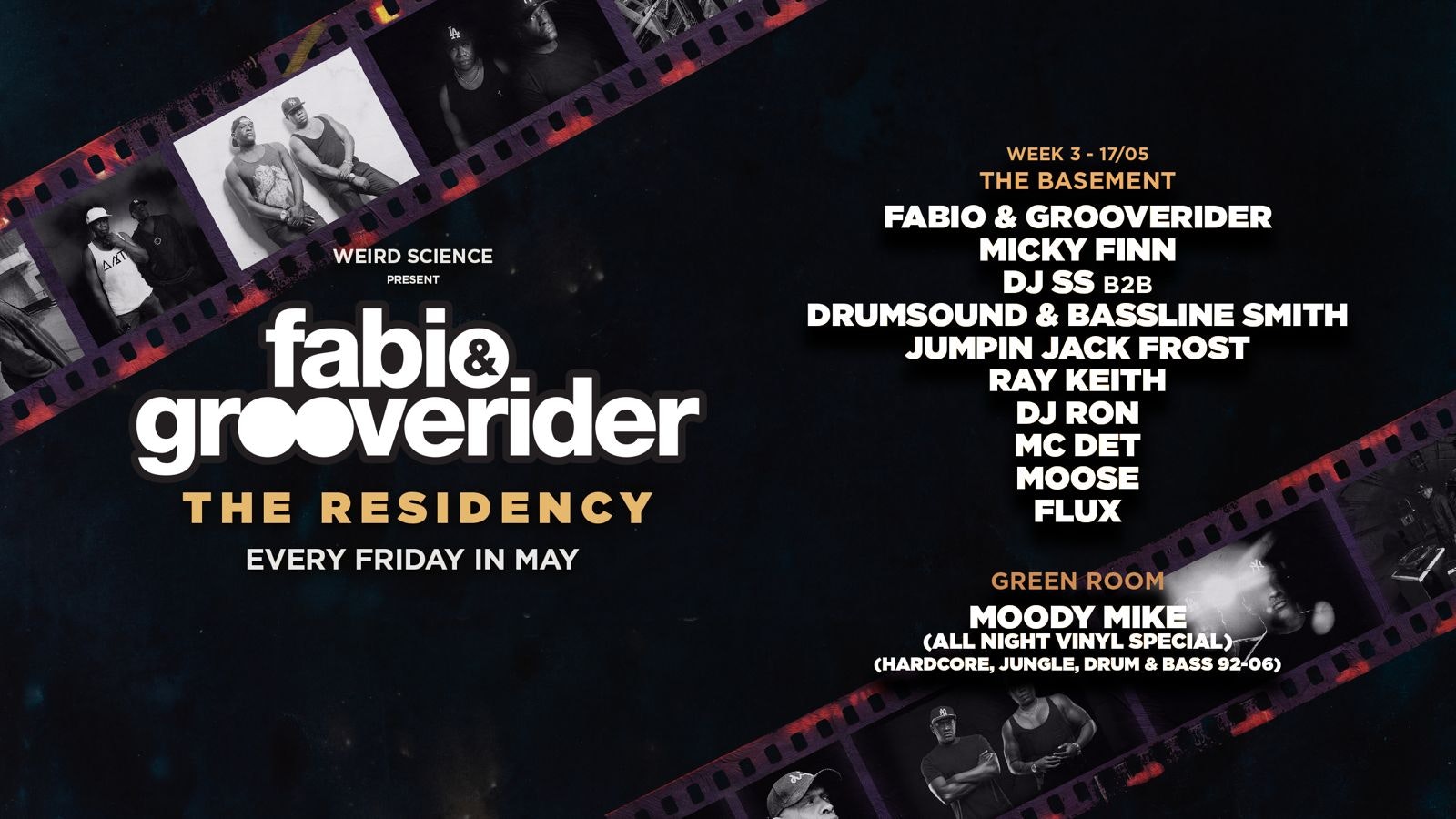 Fabio & Grooverider : The Residency (Week 3)