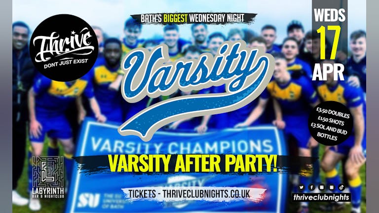 Thrive Wednesdays - ﻿VARSITY 2024 AFTER PARTY! 