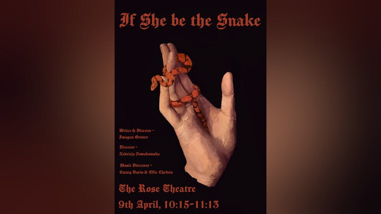 If She Be The Snake by Imogen Grover