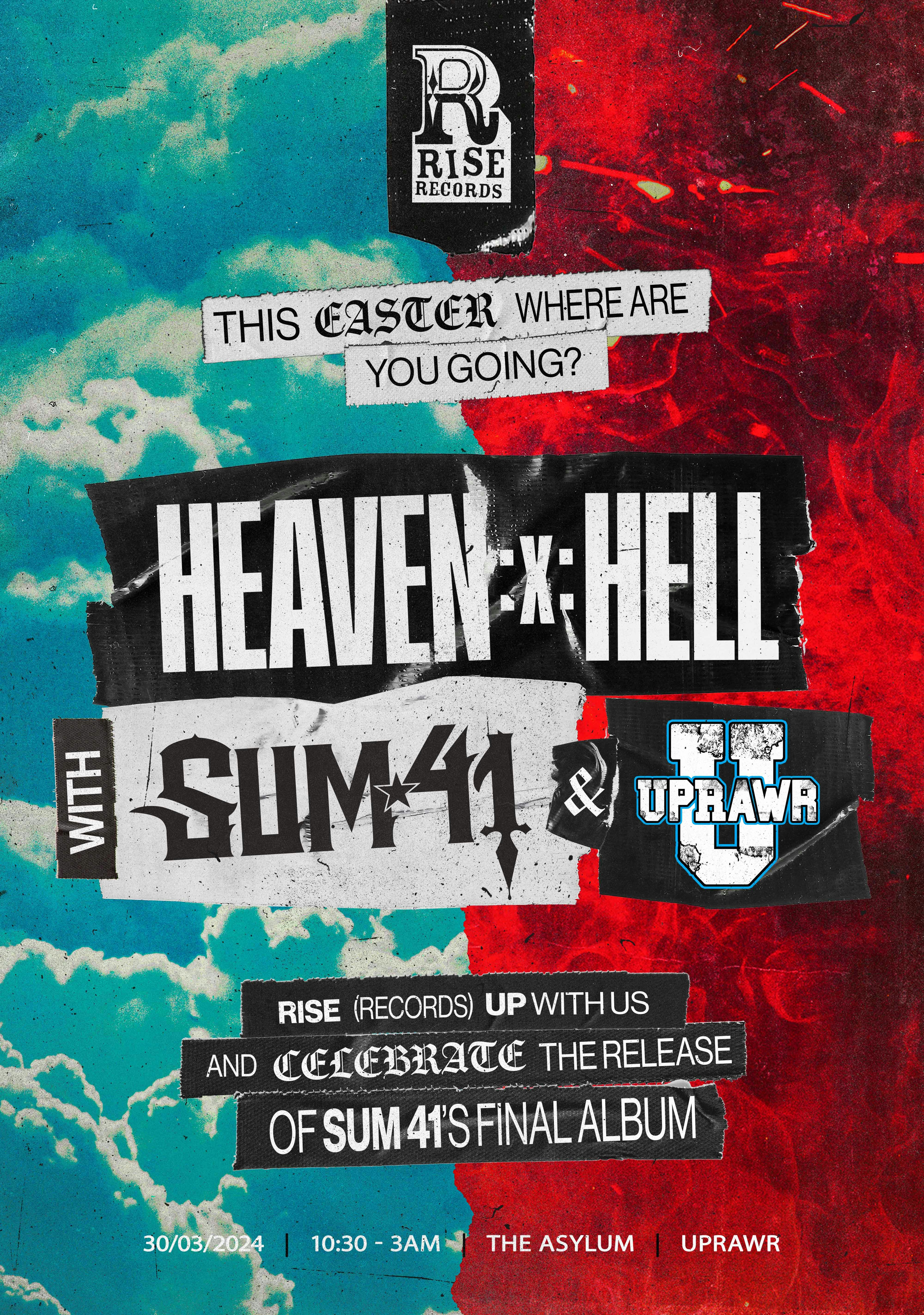 SUM 41  x UPRAWR: WIN DOWNLOAD TICKETS!