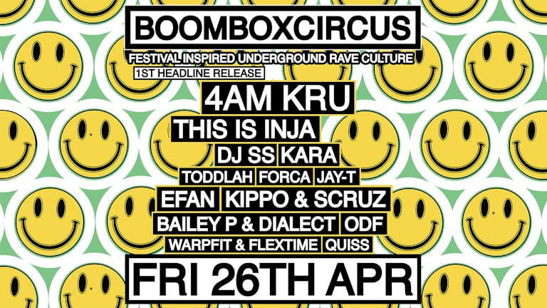 Boombox Circus 'Spring Rave Up'