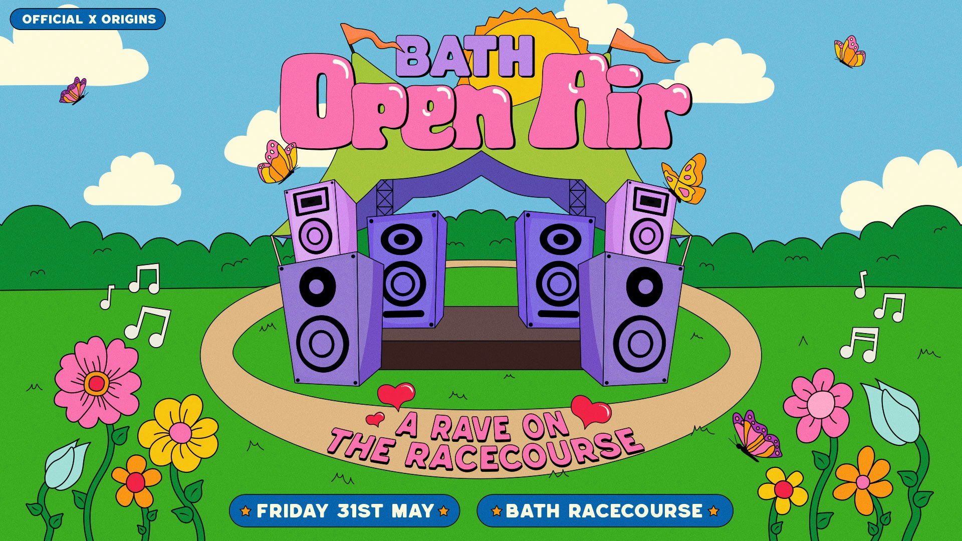 [Official x Origins] Bath Open Air @ The Racecourse