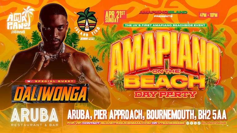 Amapiano On The Beach (Day Party) 🏝️ w/ Daliwonga Live! 