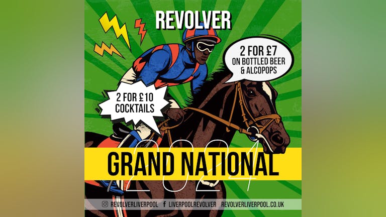 The Grand National - Live Viewing @ Revolver 🐎