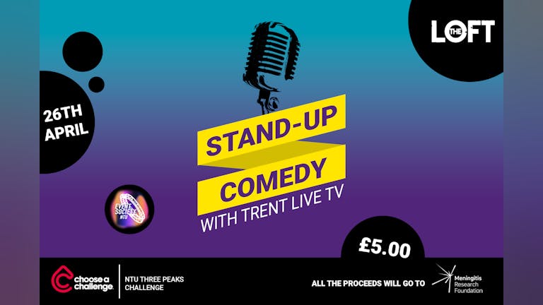 STAND UP to Meningitis Comedy Event for Three Peaks Challenge!