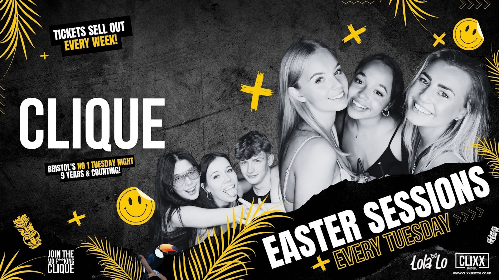 CLIQUE | Easter Sessions 🔥 Join The Mo F**king Clique