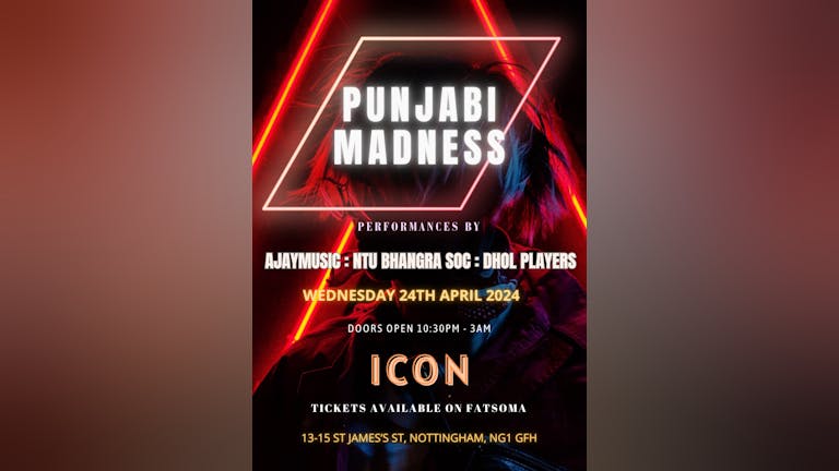 PUNJABI MADNESS - Nottingham Punjabi Rave Inspired By Boiler Room
