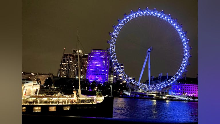 A SOCIAL & A FUN BOAT PARTY On the THAMES! LIVE DJ! VIEWS! Tattershall Castle