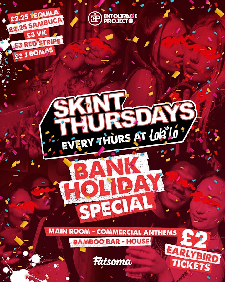 Skint Thursday – Bank Holiday Special 🏝