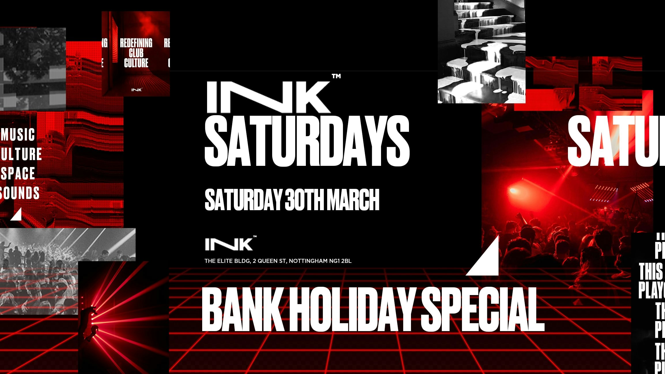 ClubInk – Ink Saturdays – BANK HOLIDAY SPECIAL