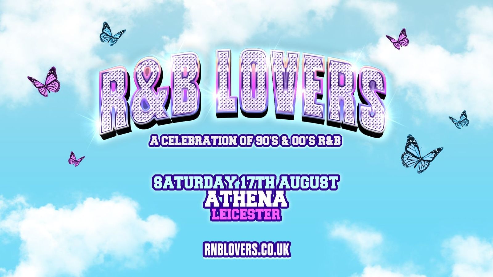 R&B Lovers – Saturday 17th August  – Athena Leicester [OVER 70% SOLD OUT!]