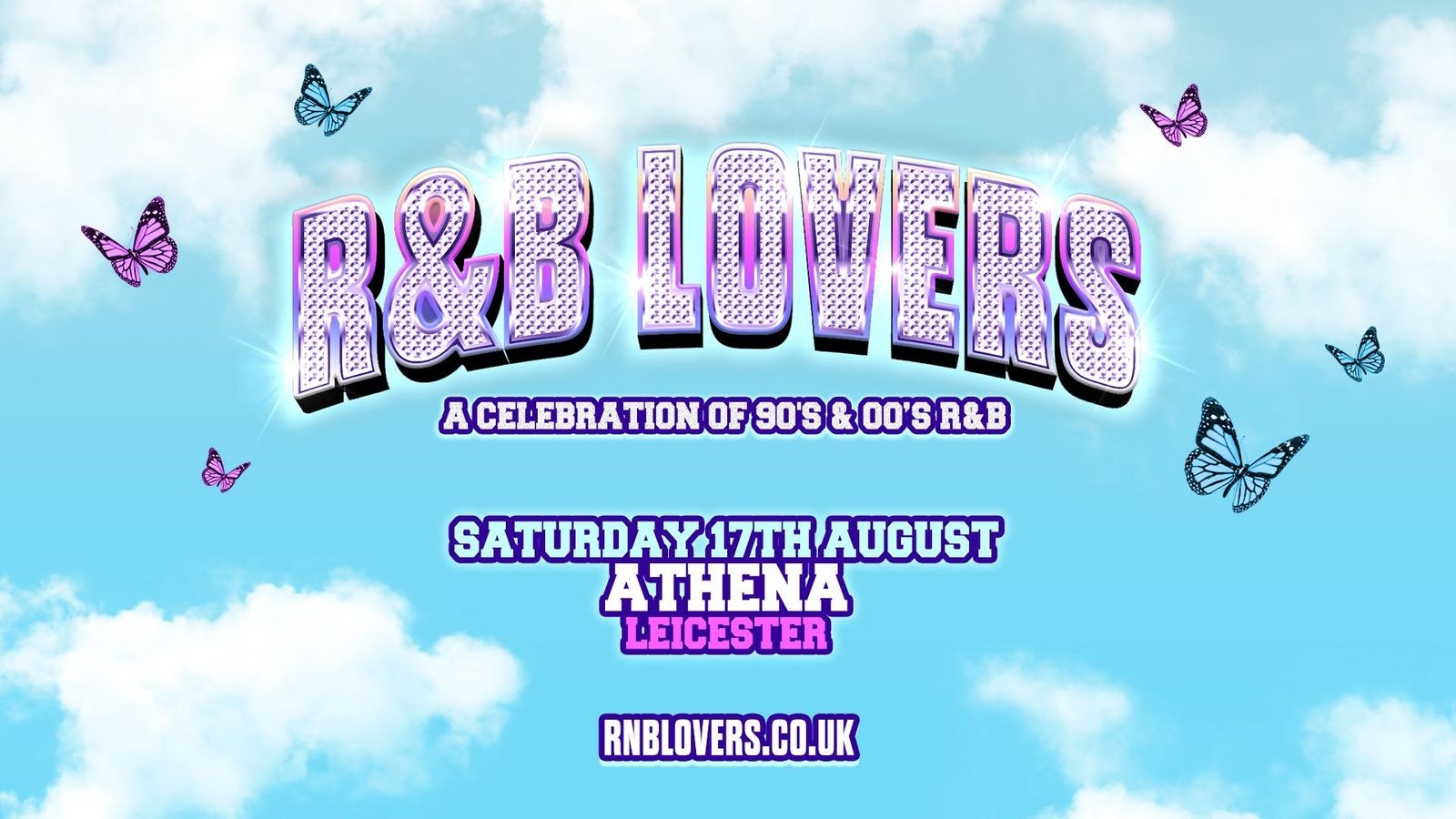 R&B Lovers – Saturday 17th August  – Athena Leicester [PRIORITY TICKETS SELLING FAST!!]