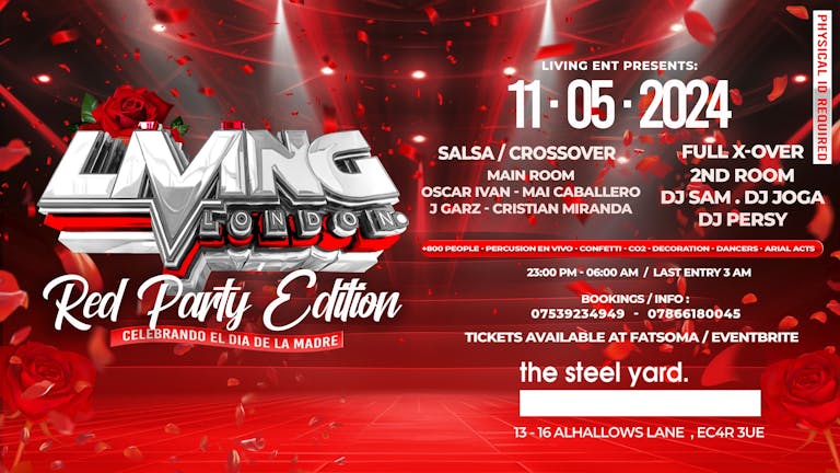 Living ‘Red Party Edition' @Steel Yard 