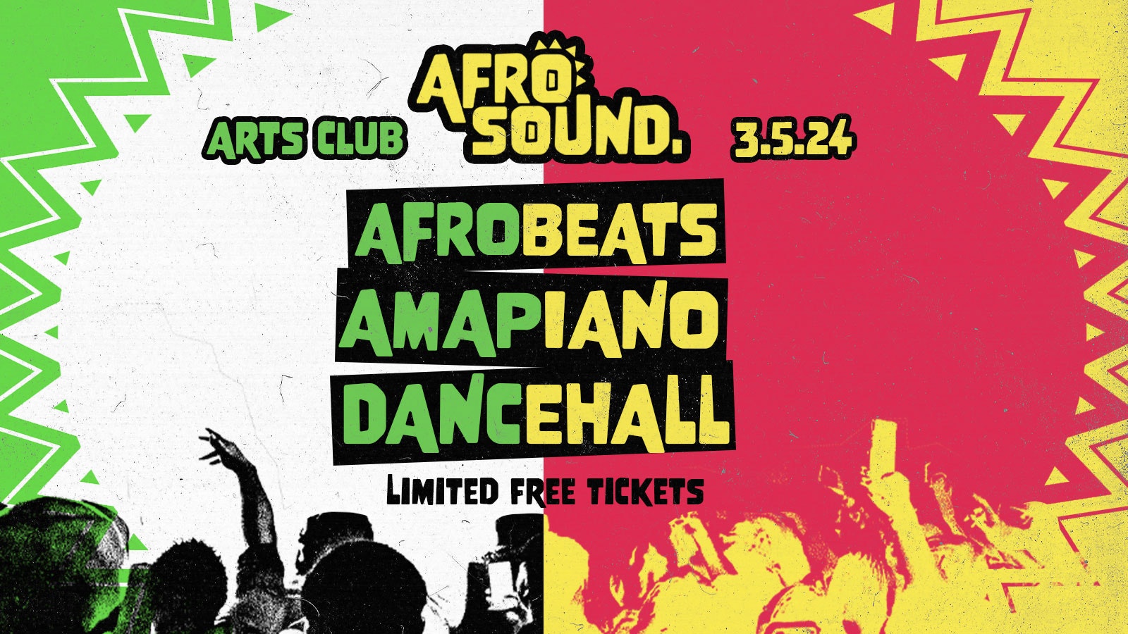 AfroSound AfroCaribbean Special – AFROBEATS, AMAPIANO & DANCEHALL 🌍🇯🇲 (LMTD. FREE TICKETS AVAIL)