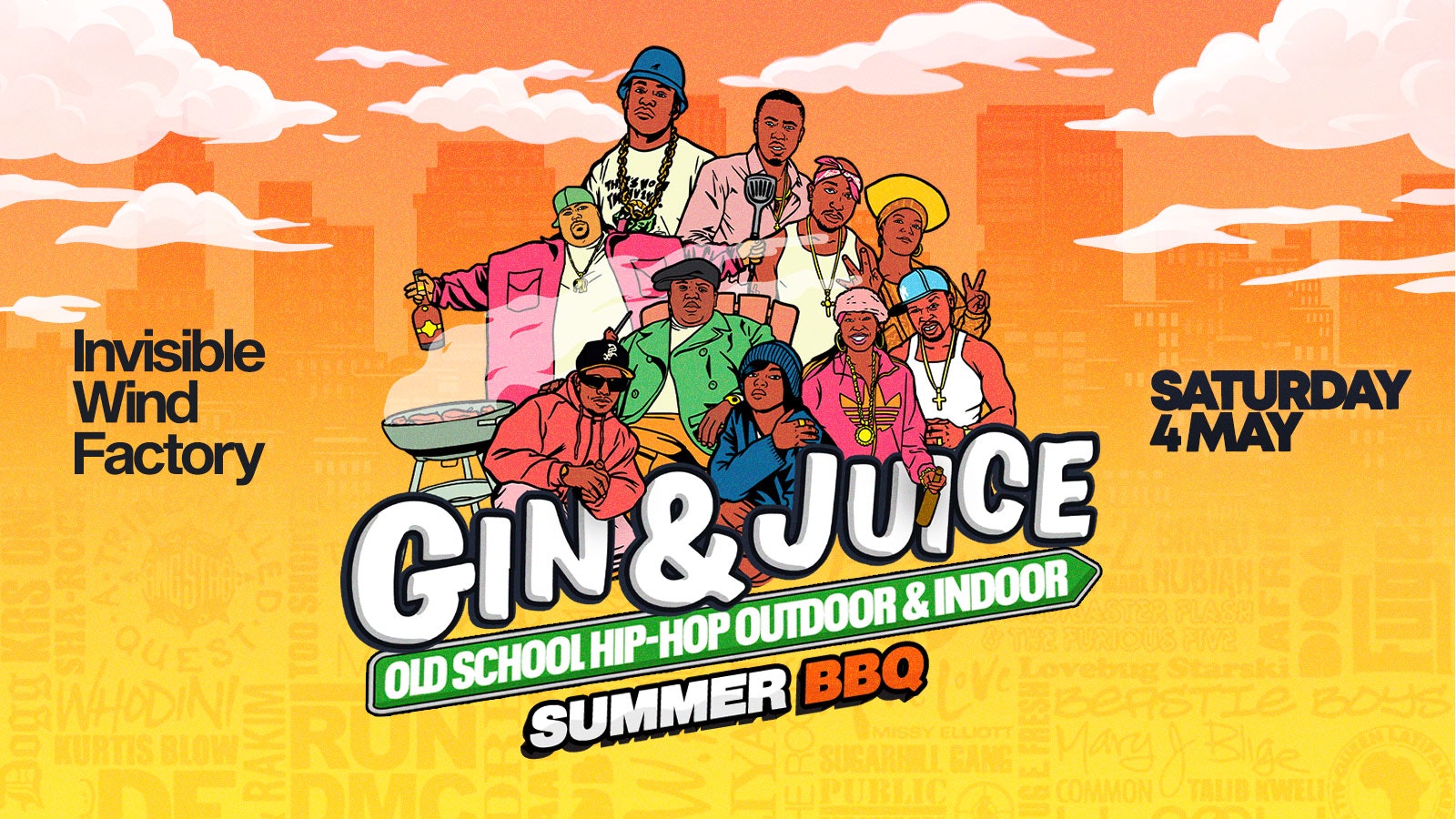 Old School Hip-Hop Outdoor & Indoor Summer BBQ – Liverpool 2024