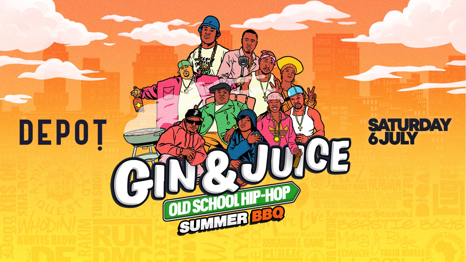 Old School Hip-Hop Summer BBQ – Cardiff 2024
