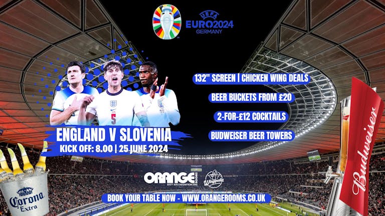 ⚽️WATCH THE EUROS!🏆// England V Slovenia - 25th June @ 8pm