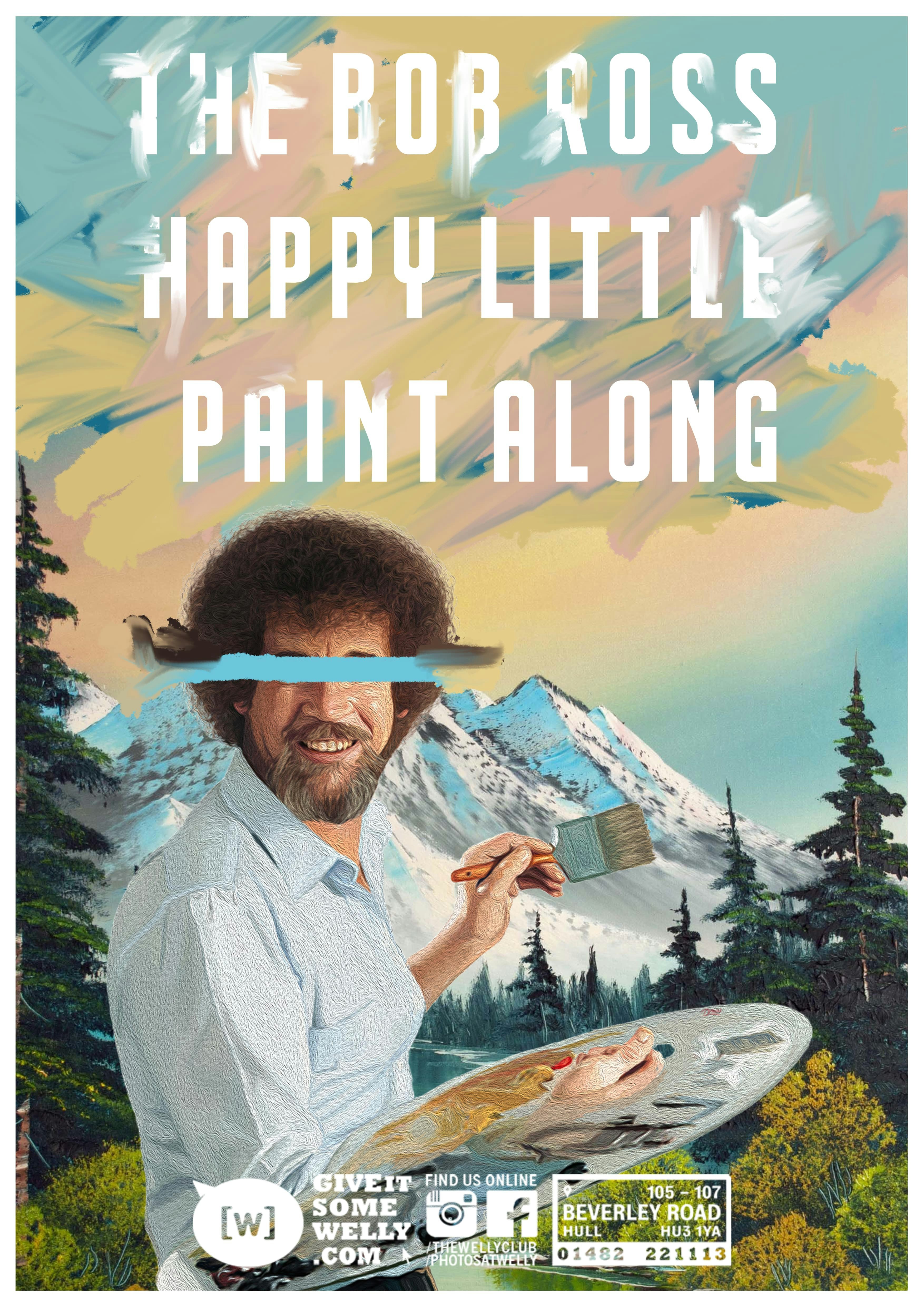 The Bob Ross Happy Little Paint Along