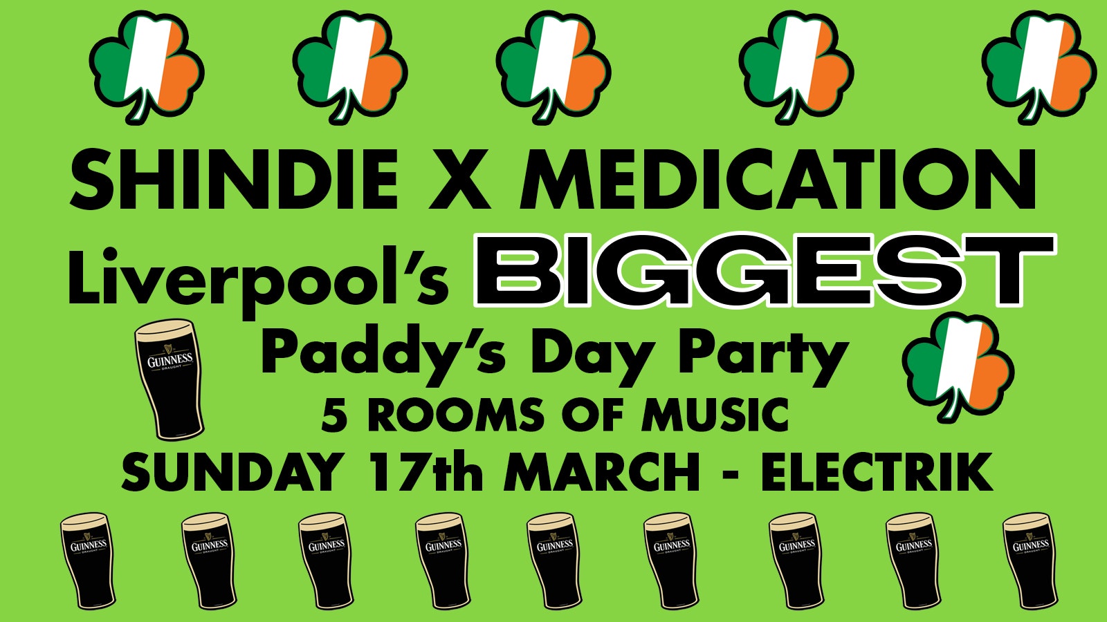 SHINDIE & MED – St Patrick’s Sunday Special