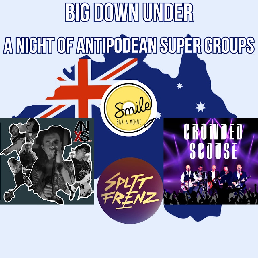 BIG DOWN UNDER – A NIGHT OF ANTIPODEAN SUPER GROUPS