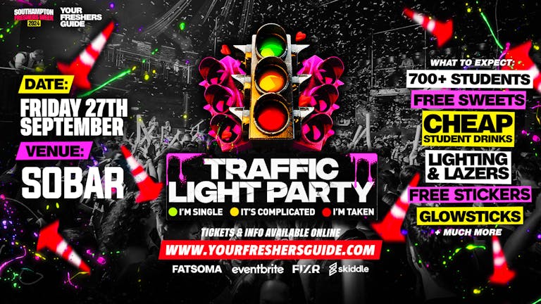 Traffic Light Party | Southampton Freshers 2024 