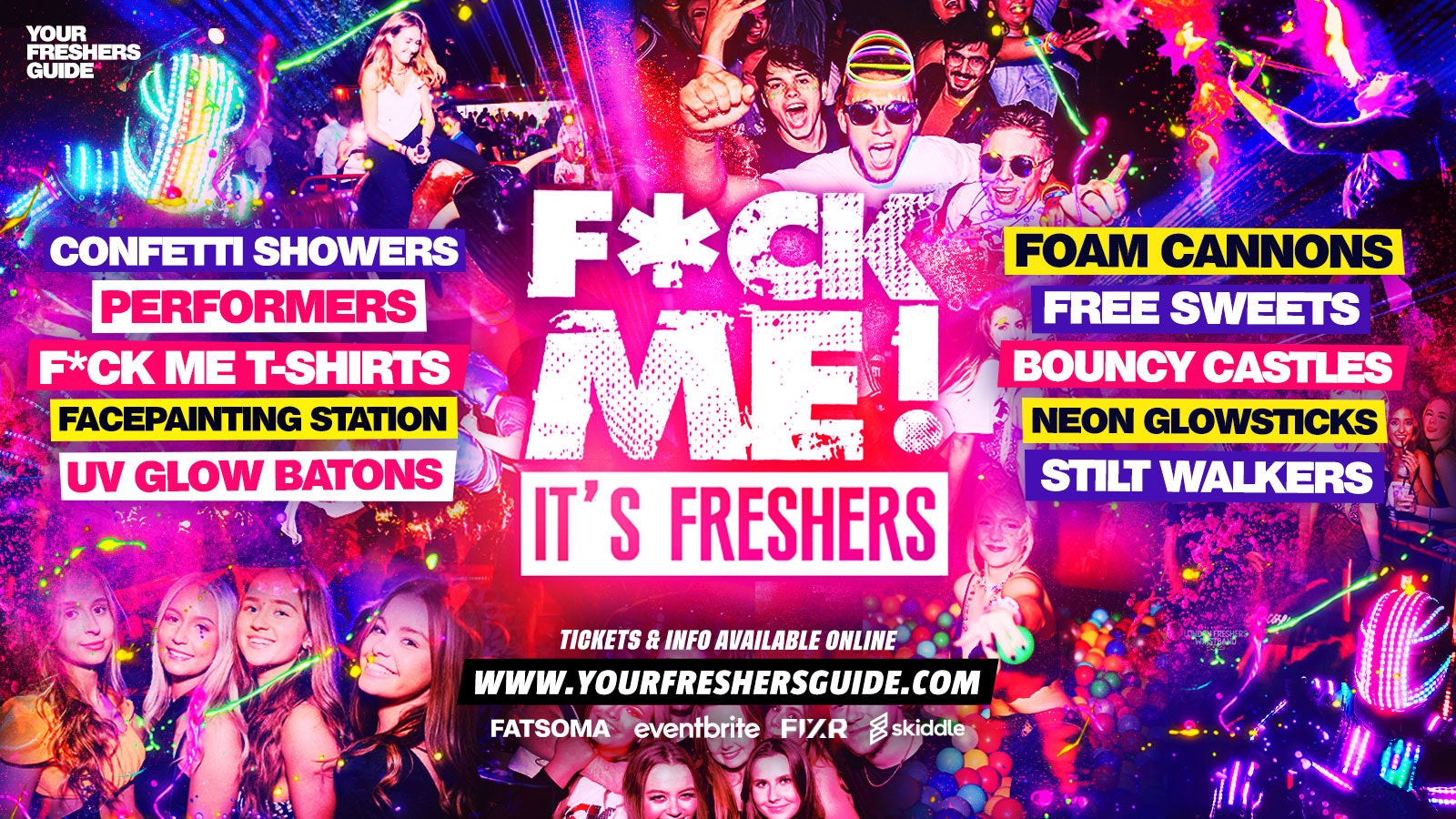 F*CK ME IT’S FRESHERS 2024 🎉 | THE BIGGEST FRESHERS EVENT IN THE UK! 💦 – ⬇️ SELECT YOUR CITY BELOW ⬇️