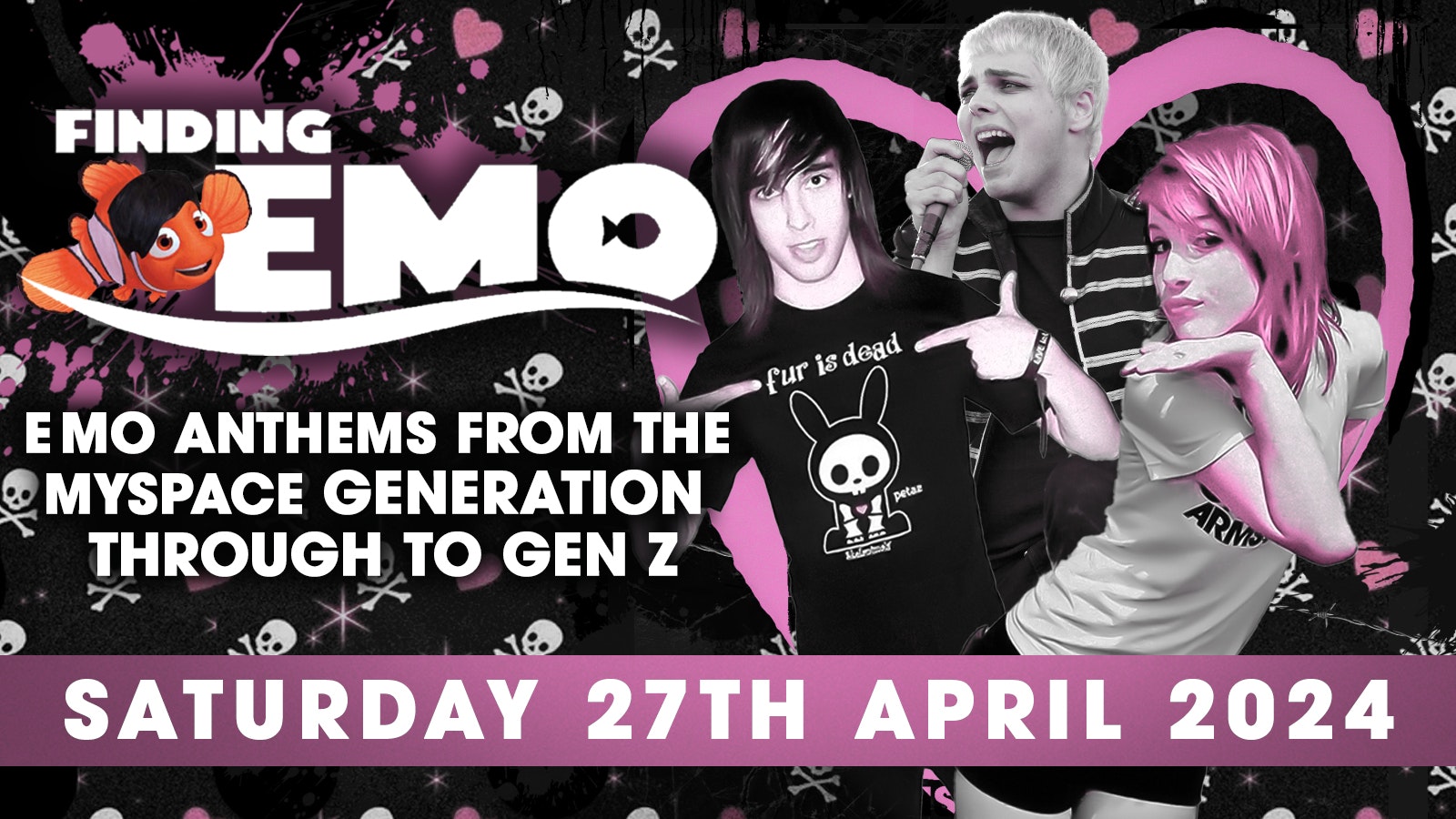 Finding Emo – Emo & Scene Clubnight!