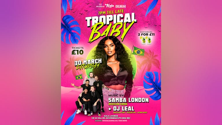 Tropical Baby - Brazilian & Latino Party 