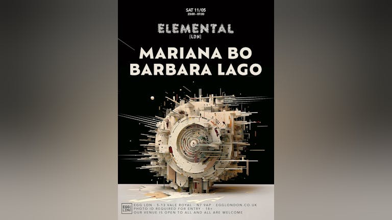 Elemental: Mariana Bo & Barbara Lago - Limited free tickets 