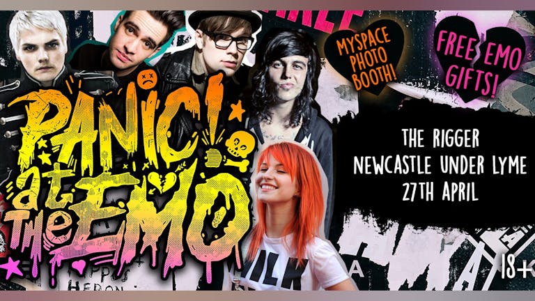 Panic At The Emo Clubnight at The Rigger, Newcastle-Under-Lyme