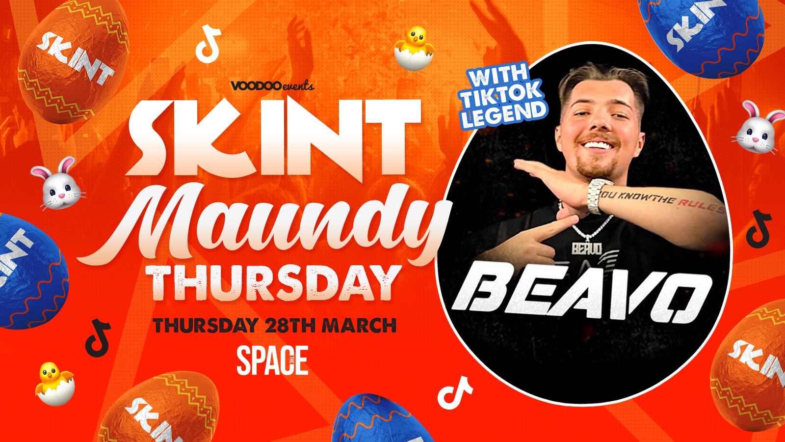 Skint Thursdays Presents Beavo (You Know The Rules – Get Your Tickets Now) – 28th March