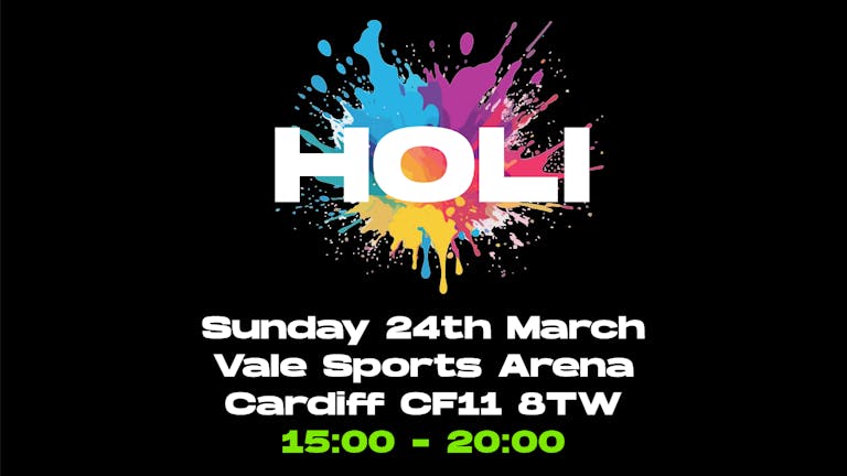 Desi Nach Cardiff Indoor Holi Festival 24.03.2024
