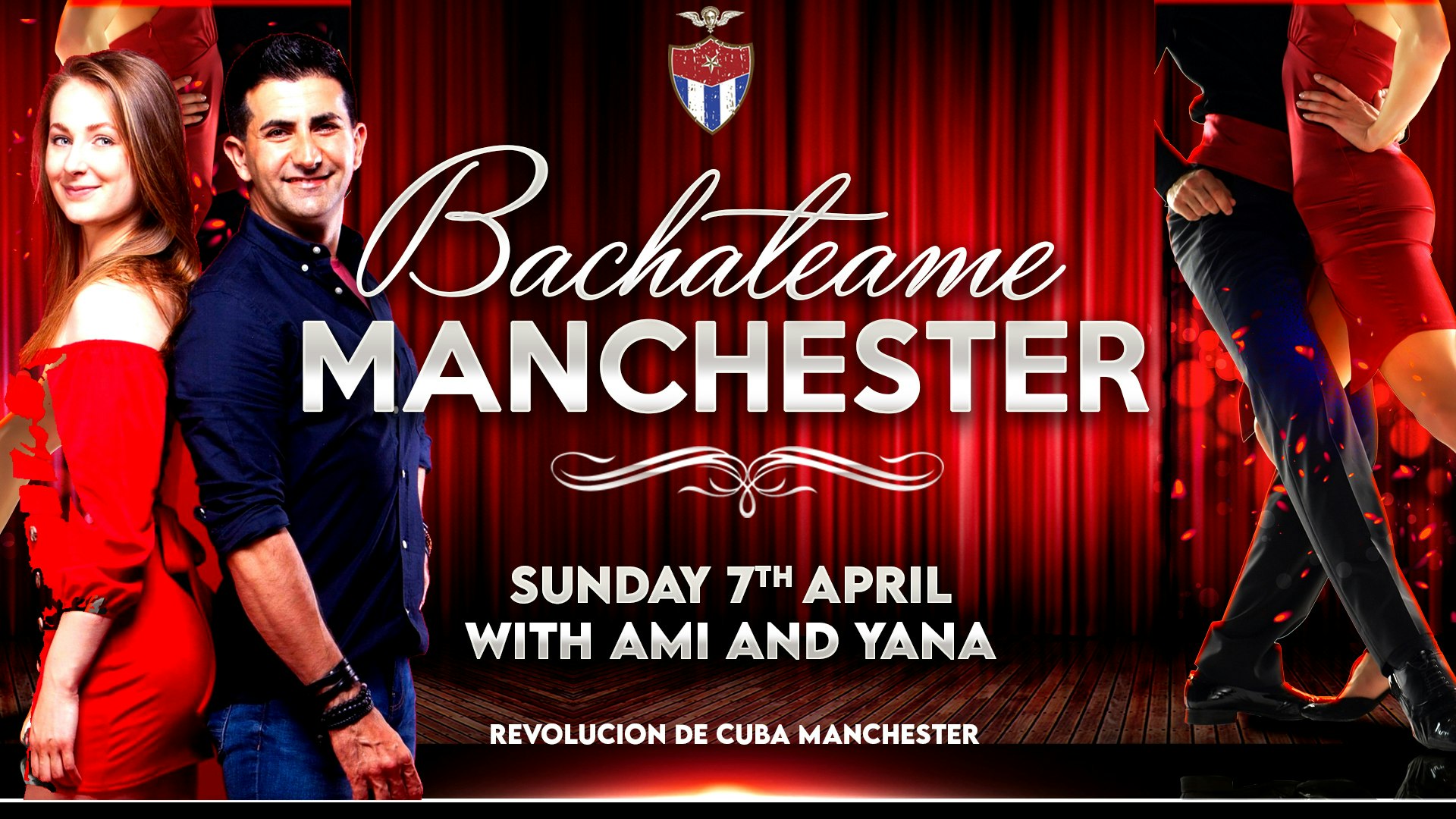 Bachateame Manchester – Sunday 7th April | Revolucion De Cuba