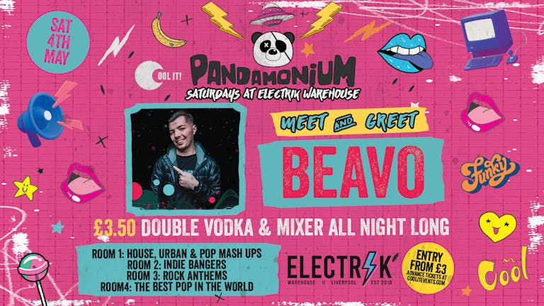 Pandamonium Saturdays : Tok Tok Special with BEAVO 