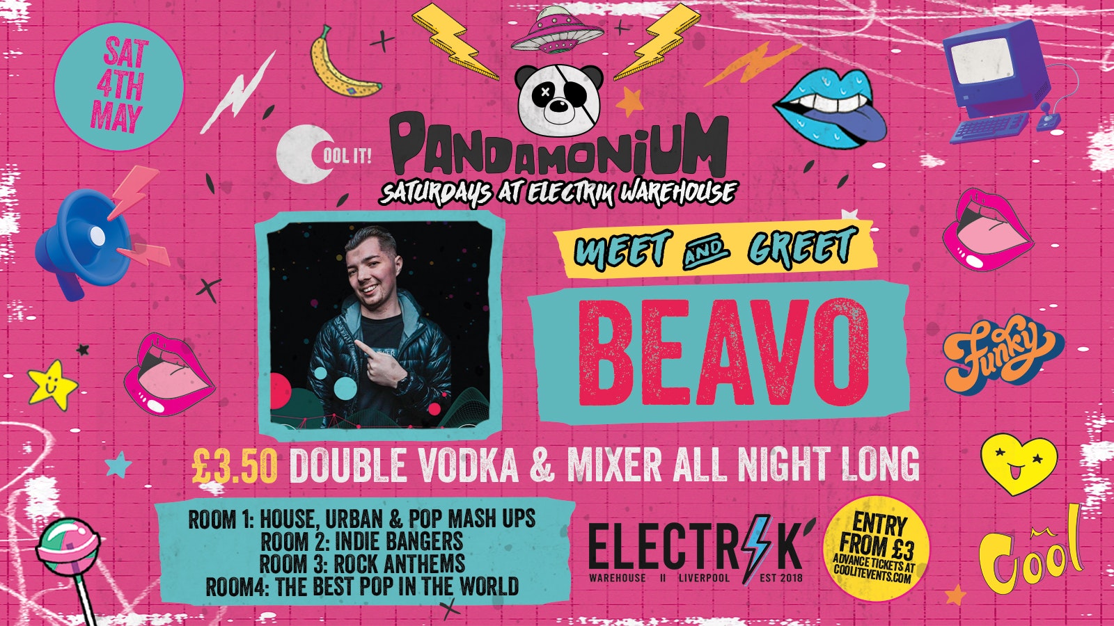 Pandamonium Saturdays : Tok Tok Special with BEAVO