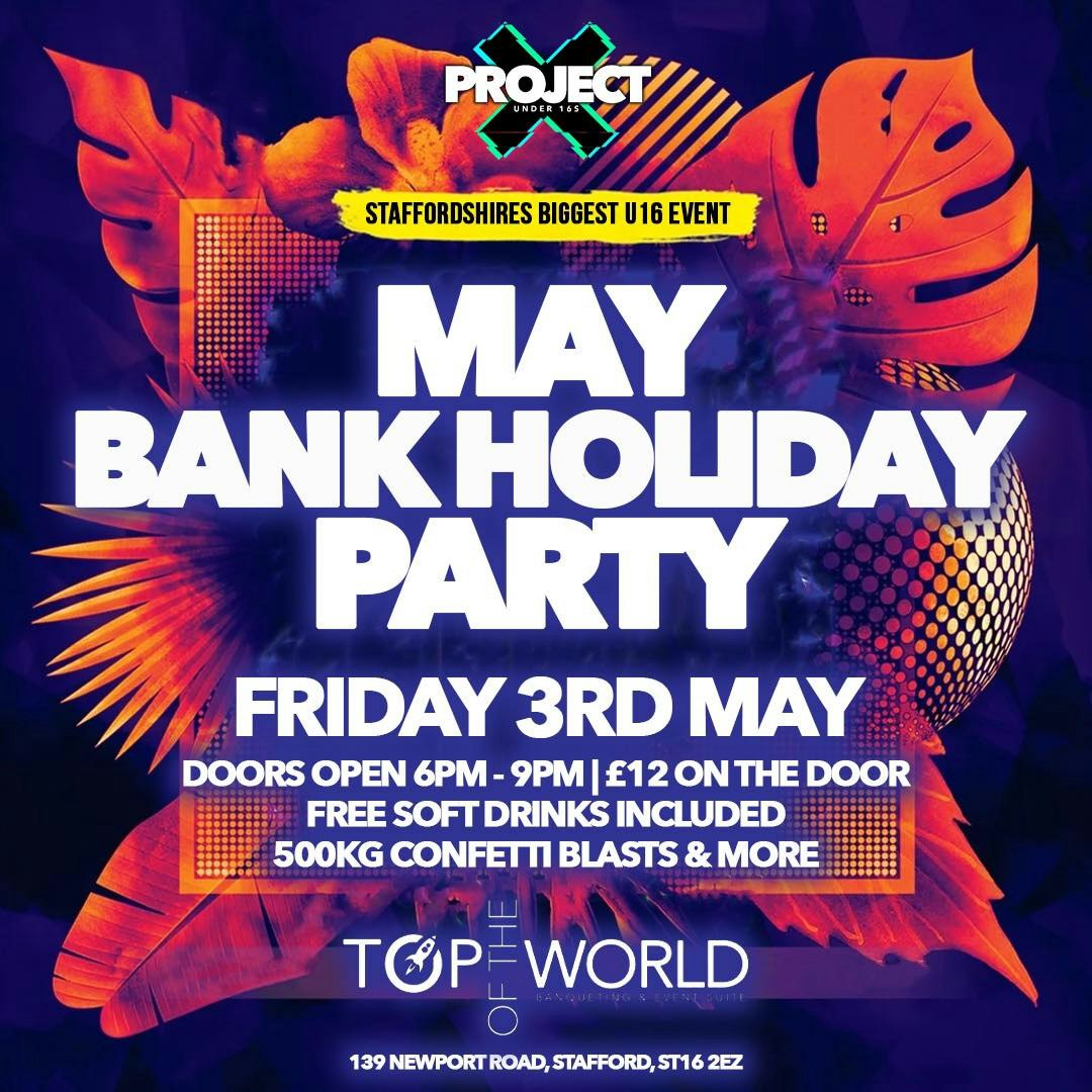 May Bank holiday party