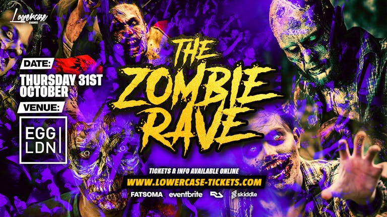 HALLOWEEN 2024 AT EGG LONDON! THE ZOMBIE RAVE ALL NIGHTER!