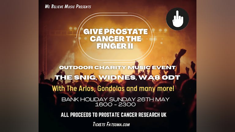 Give Prostate Cancer The Finger II