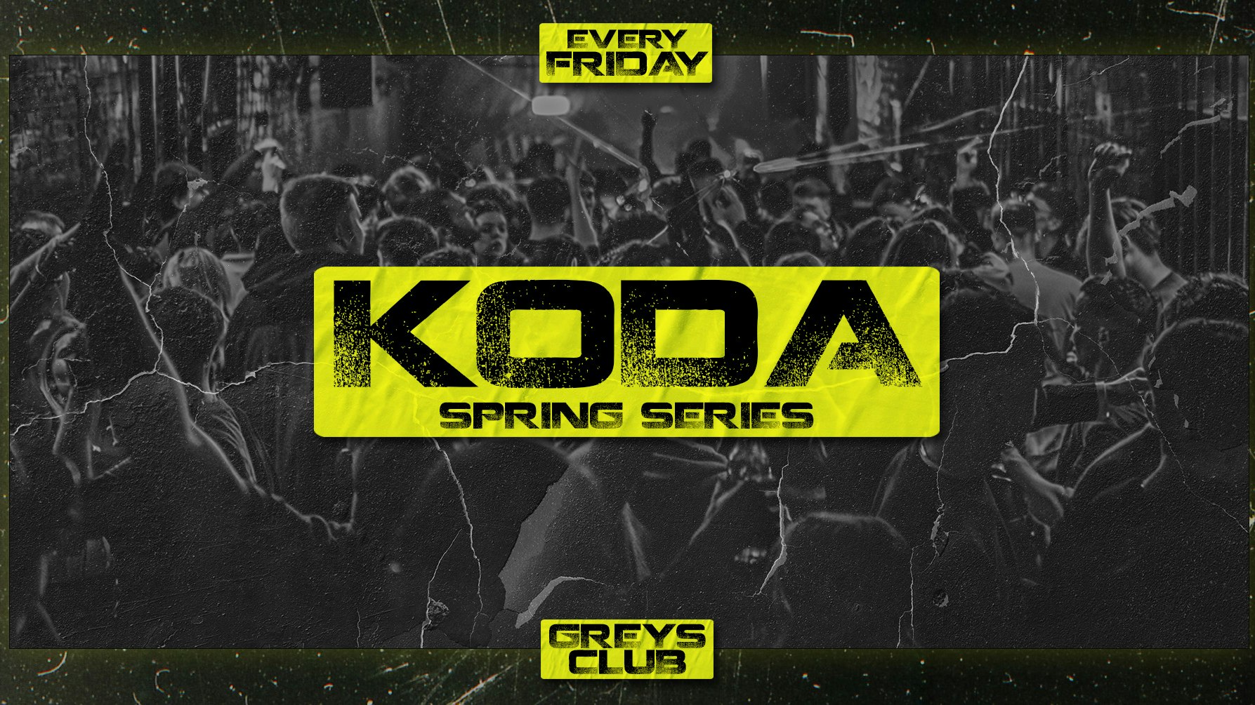 KODA FRIDAYS – SPRING SERIES ⛱️ 84% TICKETS SOLD! // NEW TERRACE LAUNCH 🔆
