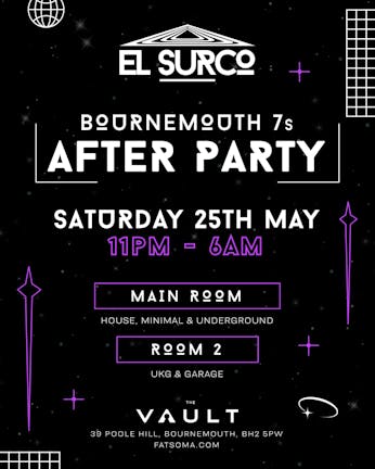 Bournemouth 7s after party at the vault!!!!