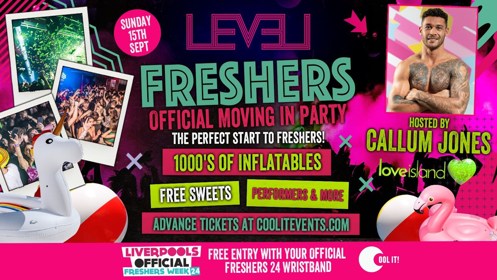 Freshers OFFICIAL MOVING IN PARTY 🏠 Hosted by CALLUM JONES ☀️