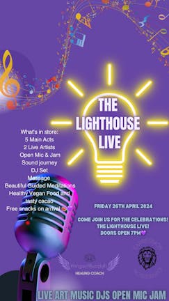 Wings of Buddha & Expression Presents THE LIGHTHOUSE LIVE (Friday 26th April) @ The Lighthouse Hub 7PM Start 