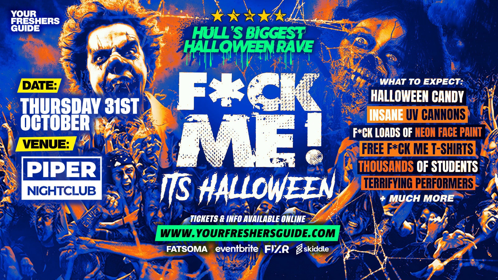 F*CK ME It’s Halloween | Hull Freshers 2024
